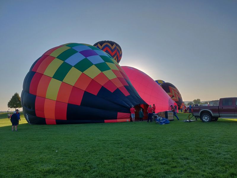 Hot Air Balloons Take Flight for Balloons Over Billings